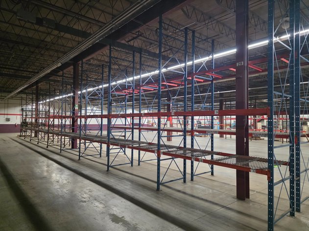 Image for Section of Bolt Together Pallet Racking.