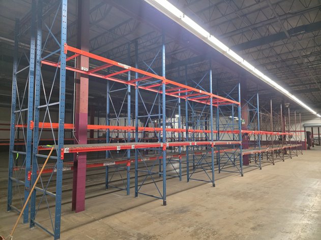 Image for Section of Bolt Together Pallet Racking.