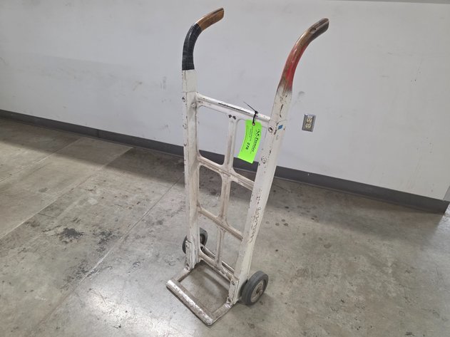 Image for Vintage Metal and Wood 2-Wheel Dolly.