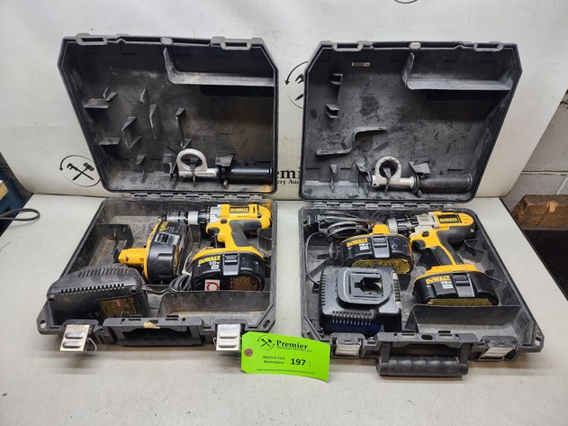 Image for (2) DeWalt Cordless Drills.