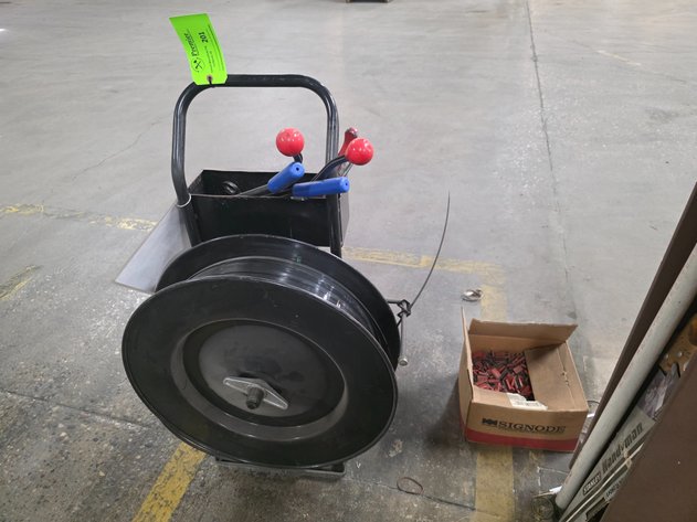 Image for Poly Banding Cart w/ Clips and Tools.