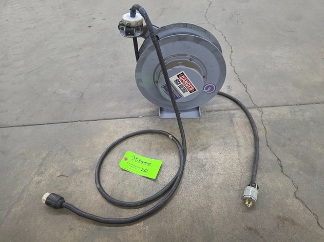 Image for Spring-O-Matic 30Amp 120V. Retractable Cord Reel.