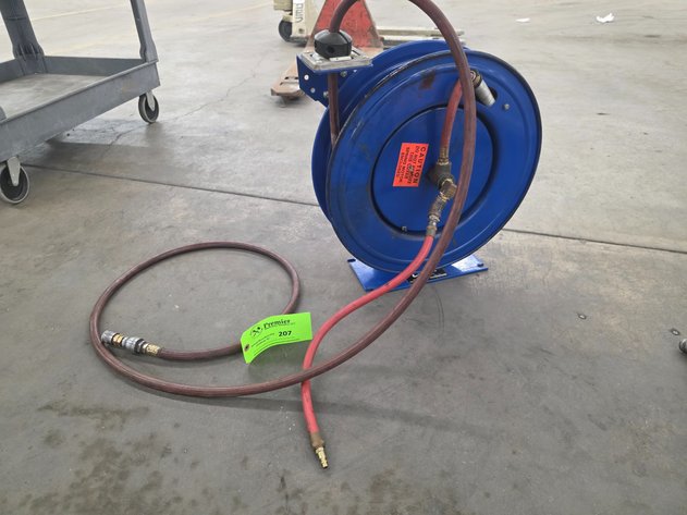 Image for Coxwells Retractable Pneumatic Hose Reel.