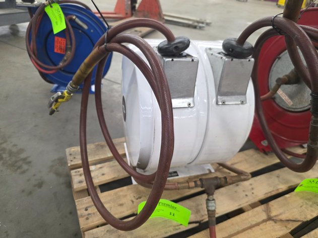 Image for Duro Model 1710 Double Reel Retractable Pneumatic Hose Reel.