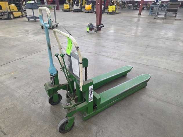 Image for Bishaman Hydraulic Scissor High Lift Pallet Jack.