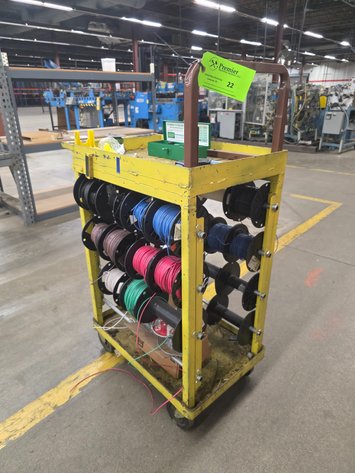 Image for Electrical Reel Cart w/ Contents.