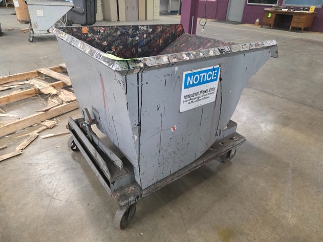 Image for Rolling Self Dumping Hopper.
