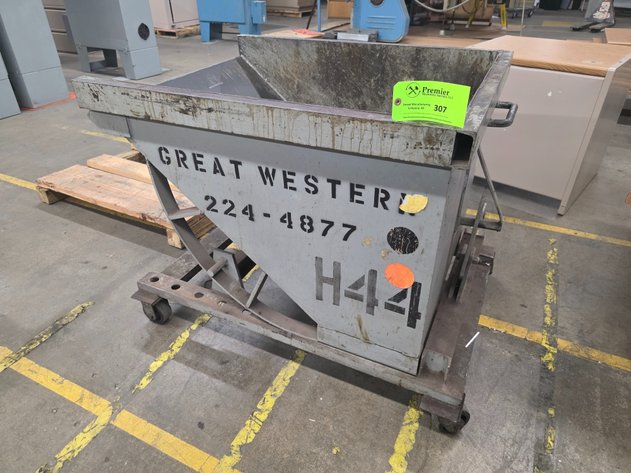 Image for Rolling Self Dumping Hopper.