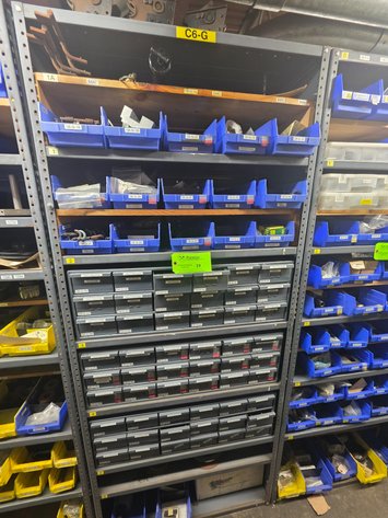 Image for Contents of (1) Shelving Unit.