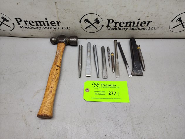 Image for Ball Pein Hammer with Cold Chisels.