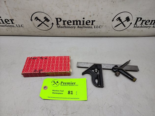 Image for Starrett Square and No. 436 Micrometer.