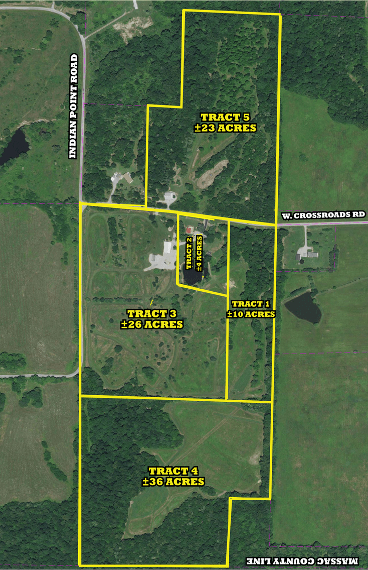 Image for Absolute Estate Auction • 2535 West Crossroads Road, Vienna, IL