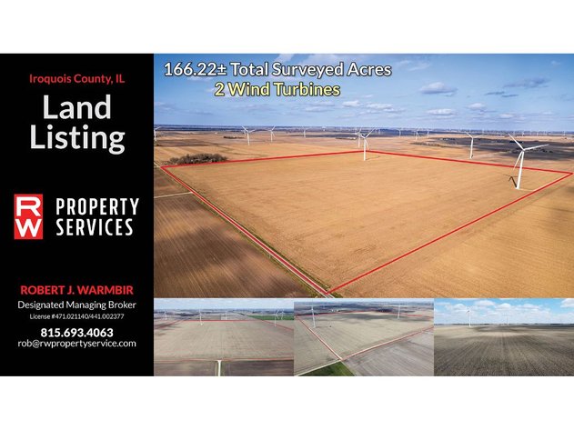 Image for 166.22± Acres Milks Grove Township, Iroquois County, IL