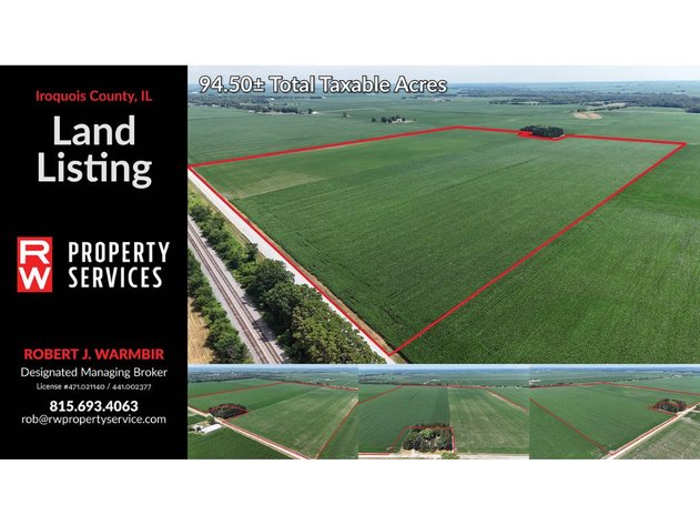 Image for 94.50± Acres Onarga Township, Iroquois County, IL