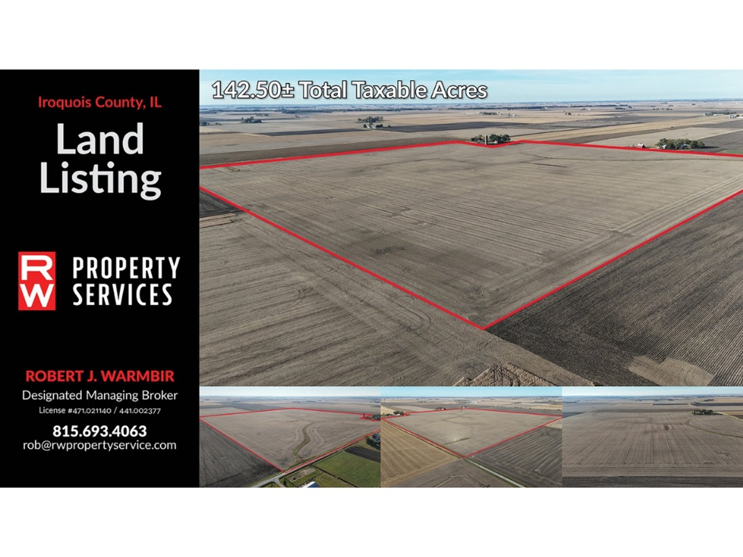 Image for 142.50± Acres Ash Grove Township, Iroquois County, IL