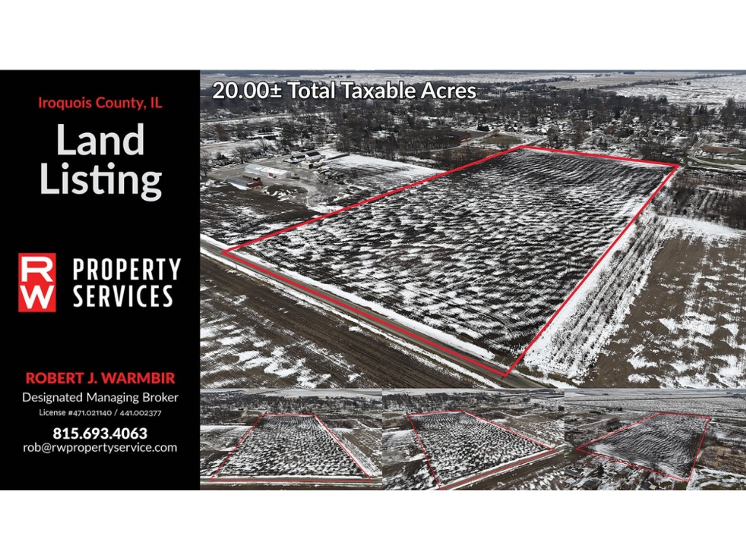 Image for 20.00± Acres Onarga Township, Iroquois County, IL