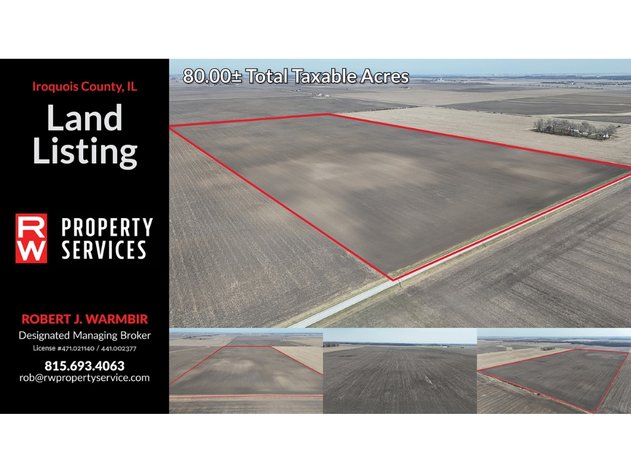 Image for 80.00± Acres Ash Grove Township, Iroquois County, IL