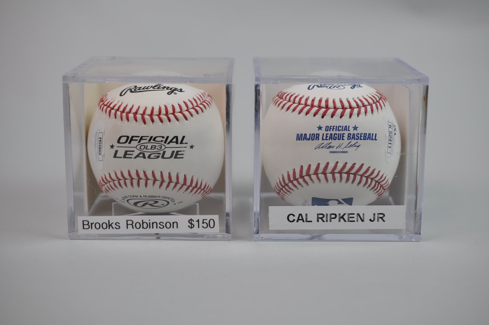 Signed Baseballs, Cal Ripken Jr. & Brooks Robinson