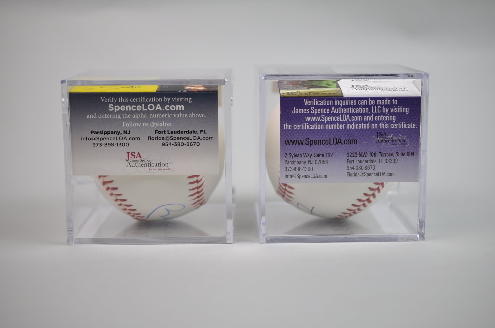 Signed Baseballs, Cal Ripken Jr. & Brooks Robinson
