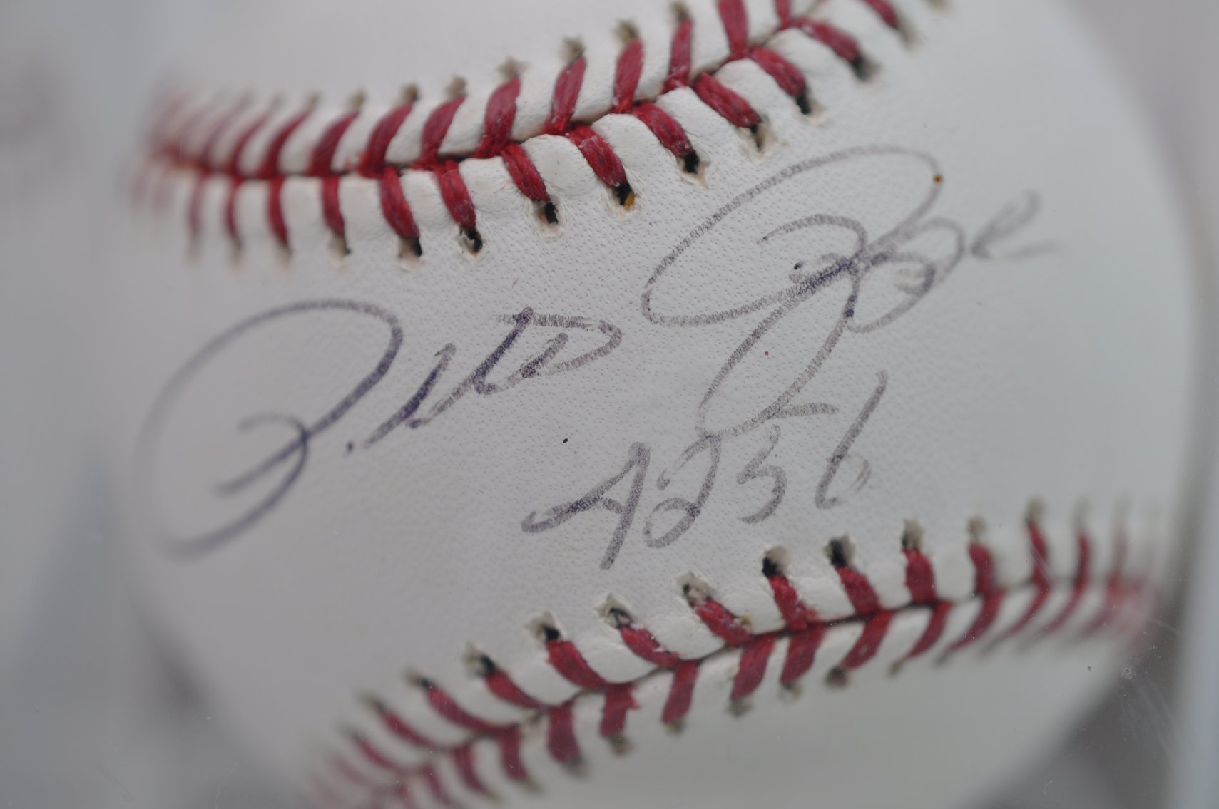Baseball Inscribed by Pete Rose
