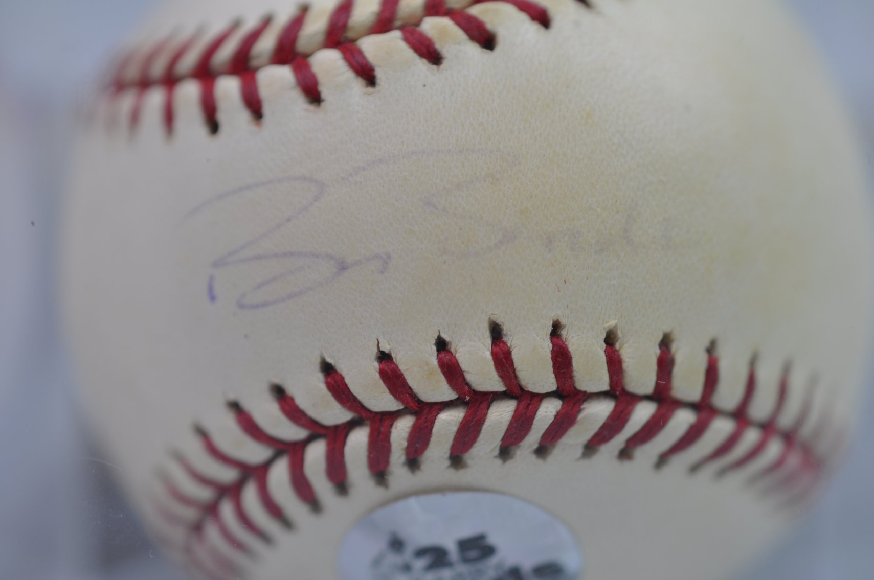 Barry Bonds Signed Ball w/COA
