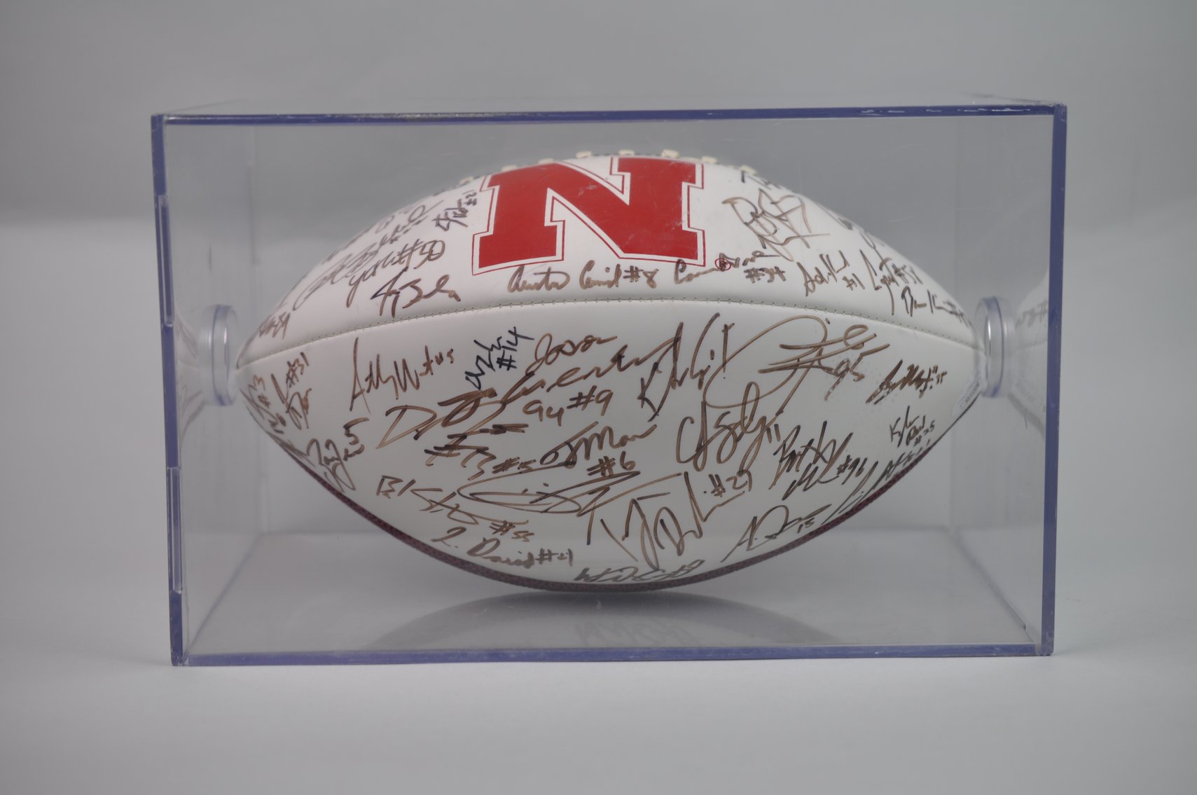 Nebraska Cornhuskers 2010 Team Signed Football