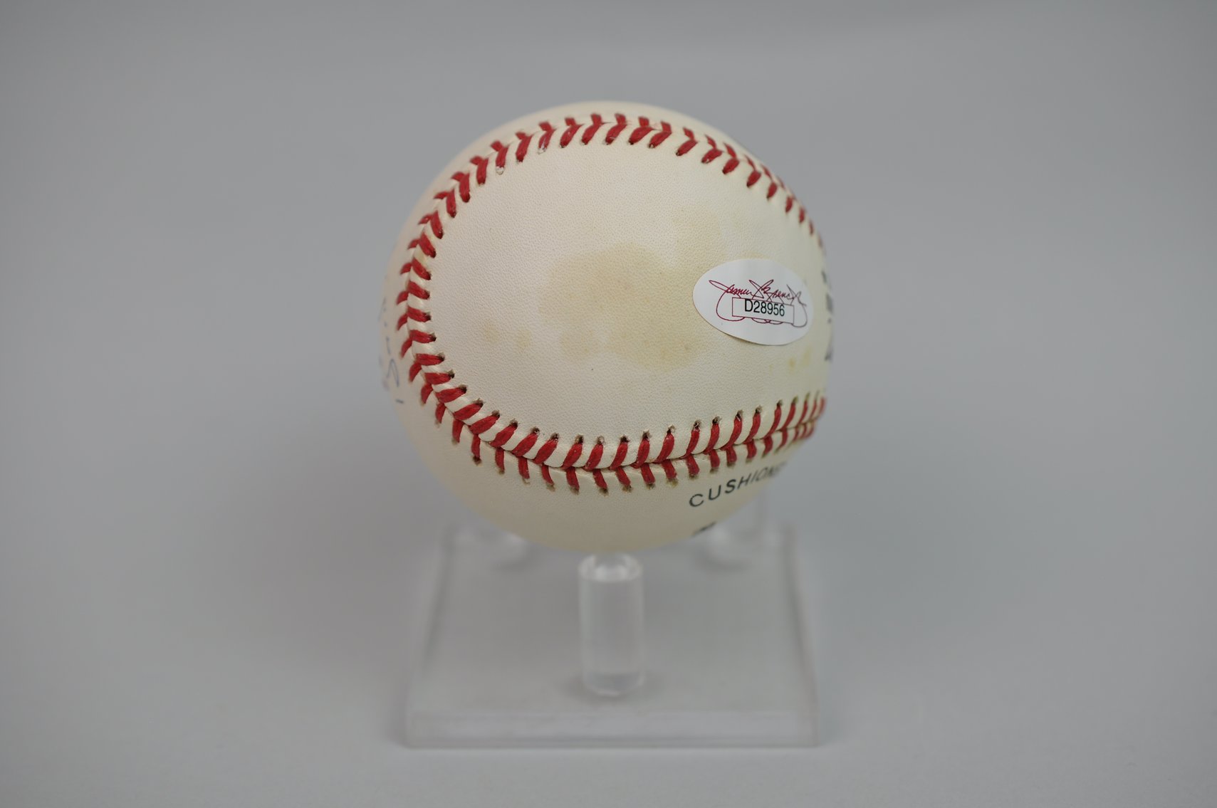 Barry Bonds Signed Ball in Blue Ink