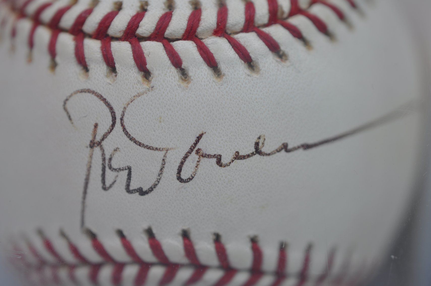 Baseballs Signed by Fingers, Carew, & Jackson