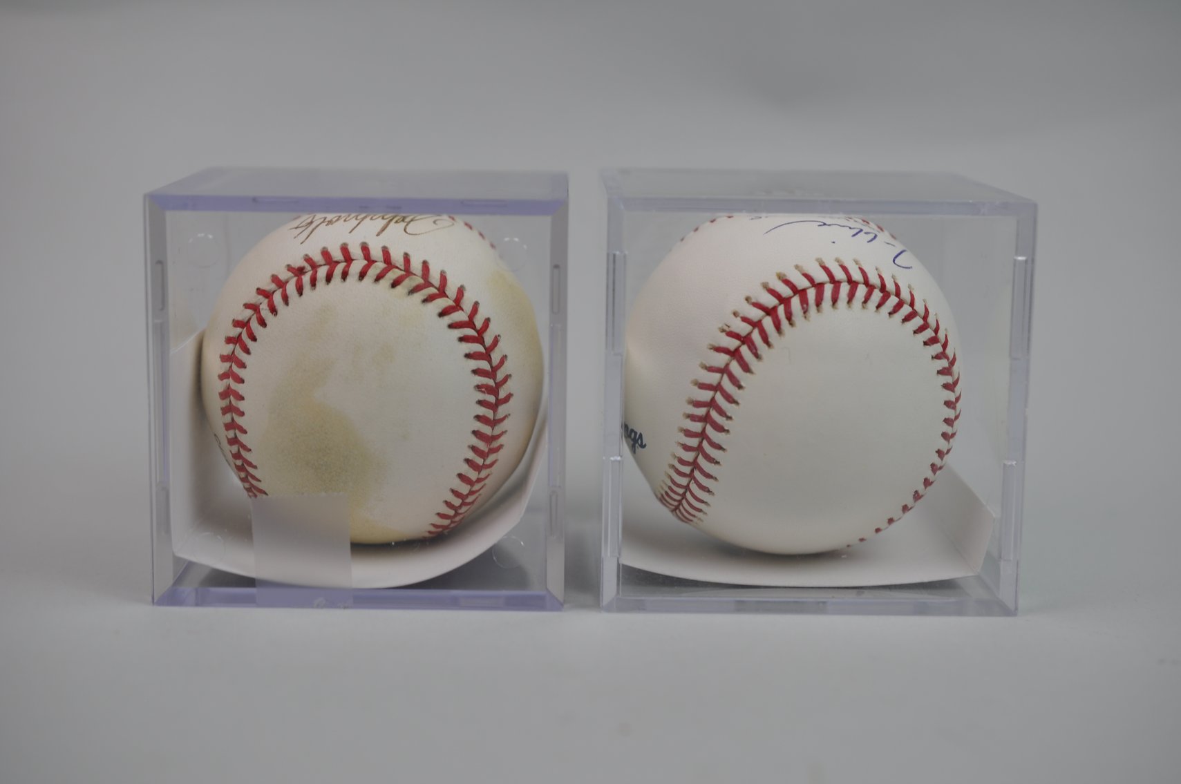 Braves Legends: Smoltz & Glavine Signed Baseballs
