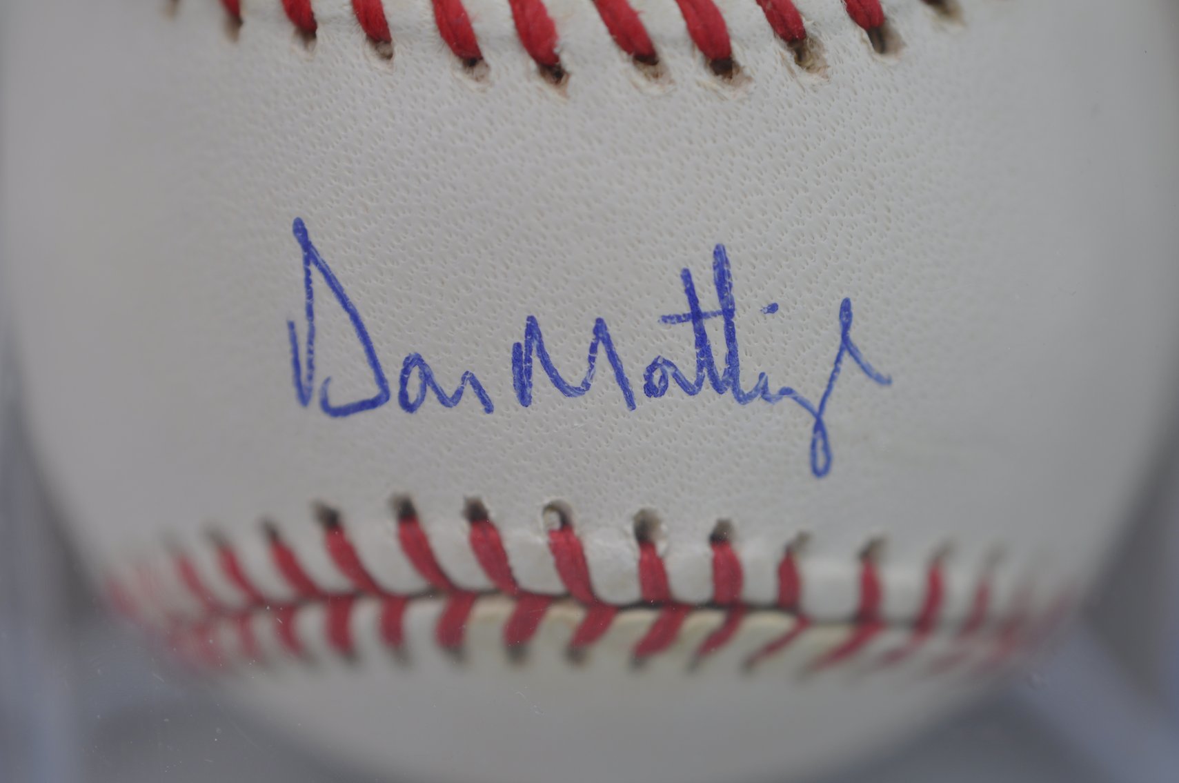 Baseballs Signed by Don Mattingly & Wade Boggs