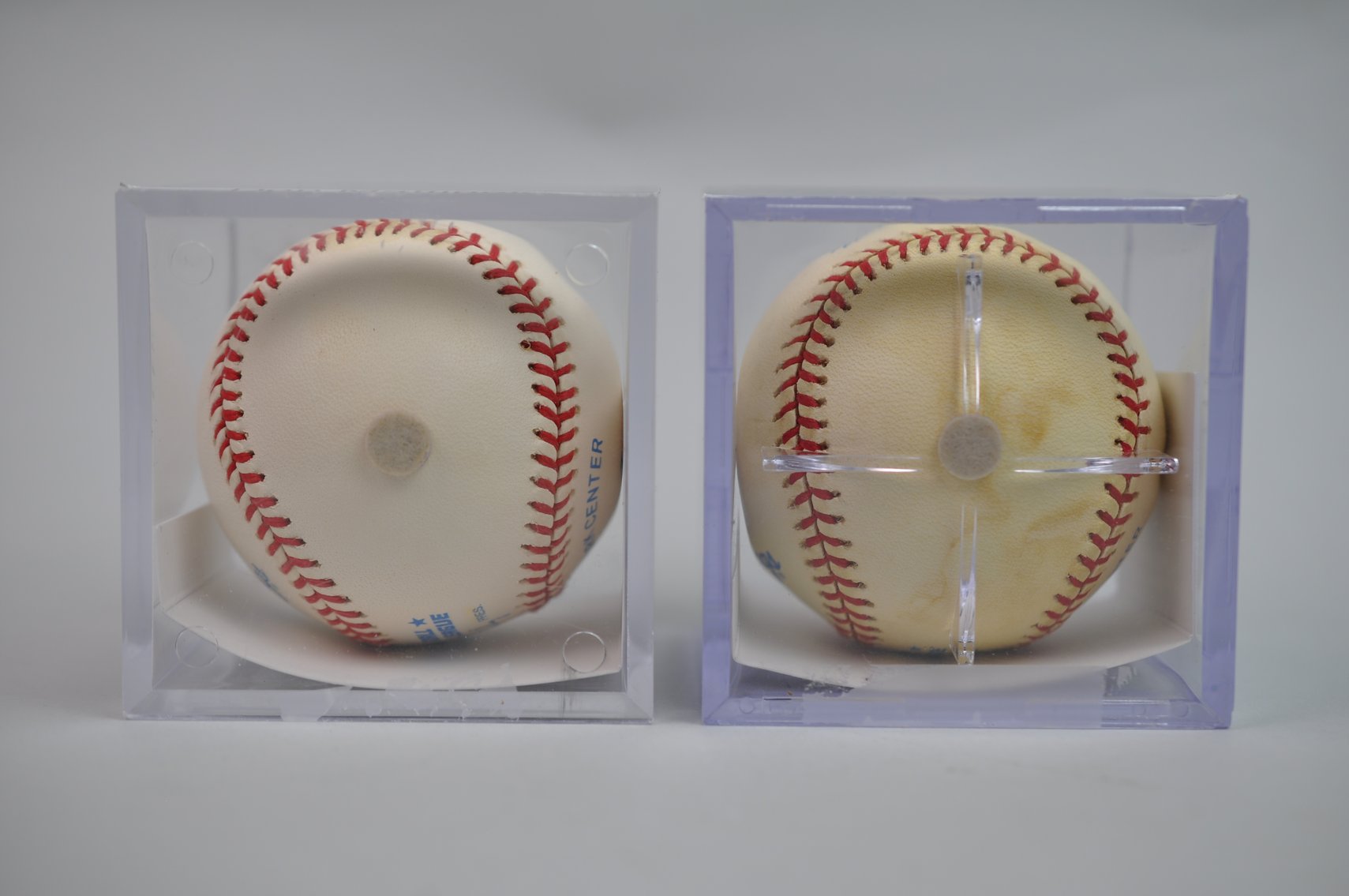 Baseballs Signed by Don Mattingly & Wade Boggs