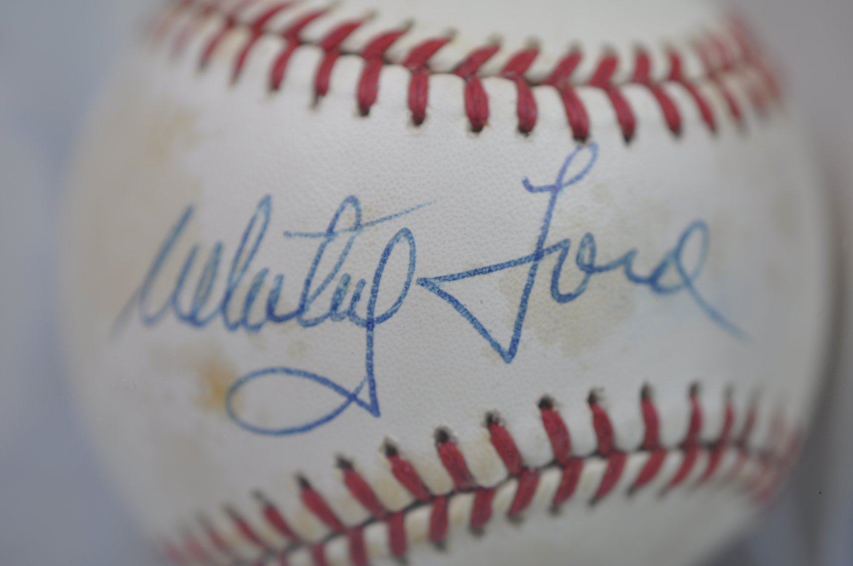 HOF Bob Gibson and Whitey Ford Signed Balls