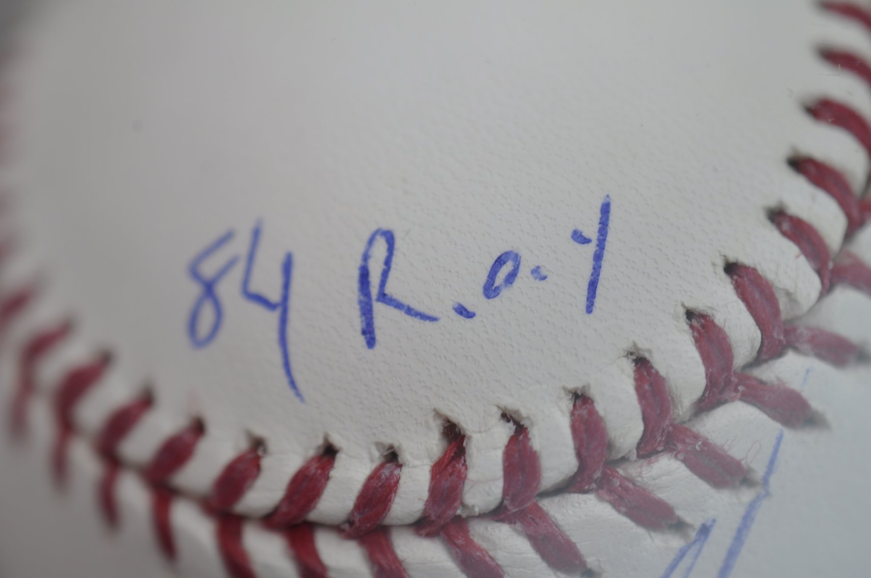 Three Ds of Baseball Signed Balls