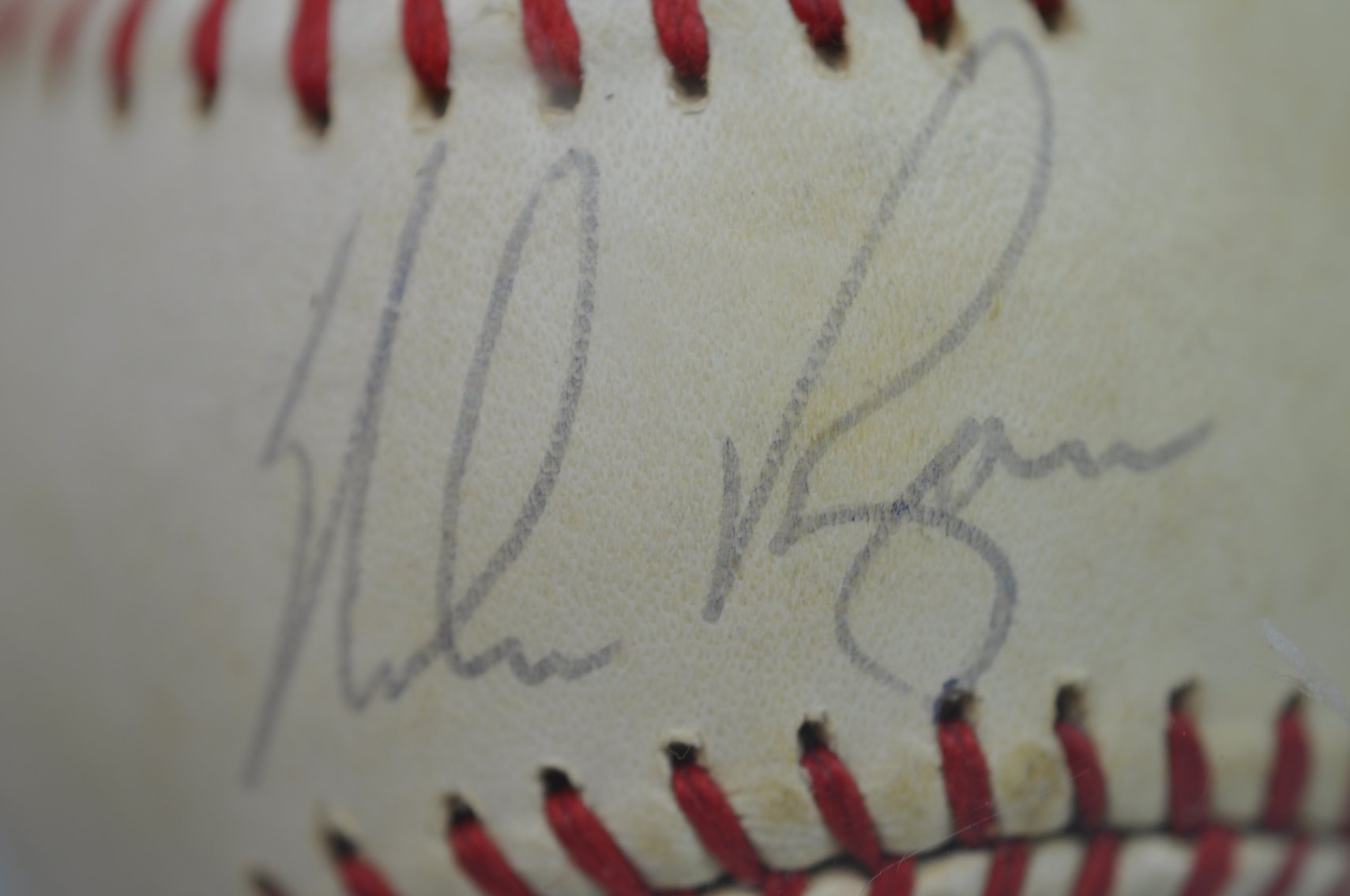 Nolan Ryan & Julio Rodríguez Signed Balls