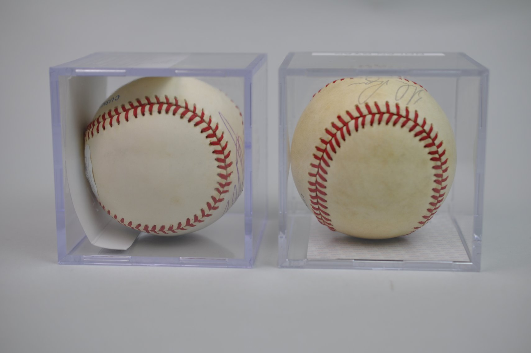 Nolan Ryan & Julio Rodríguez Signed Balls