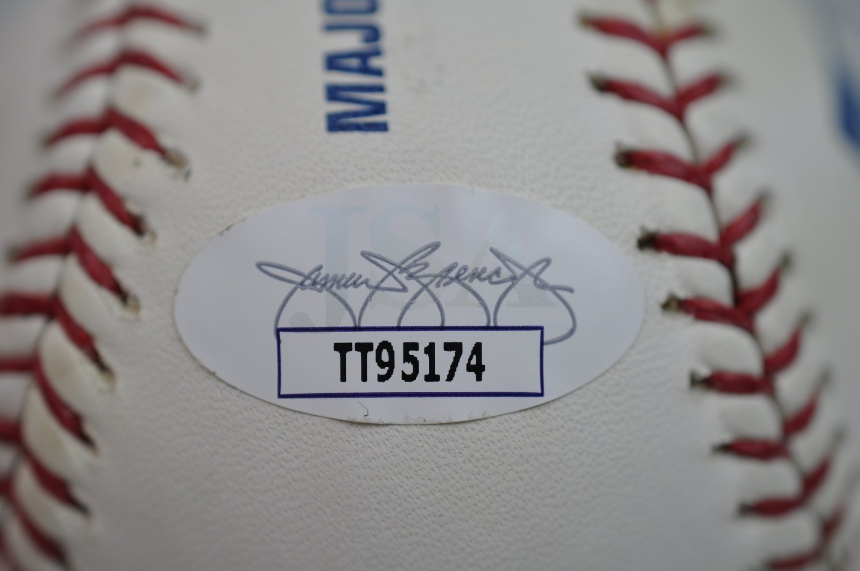 Baseball Autographed by Madison Bumgarner