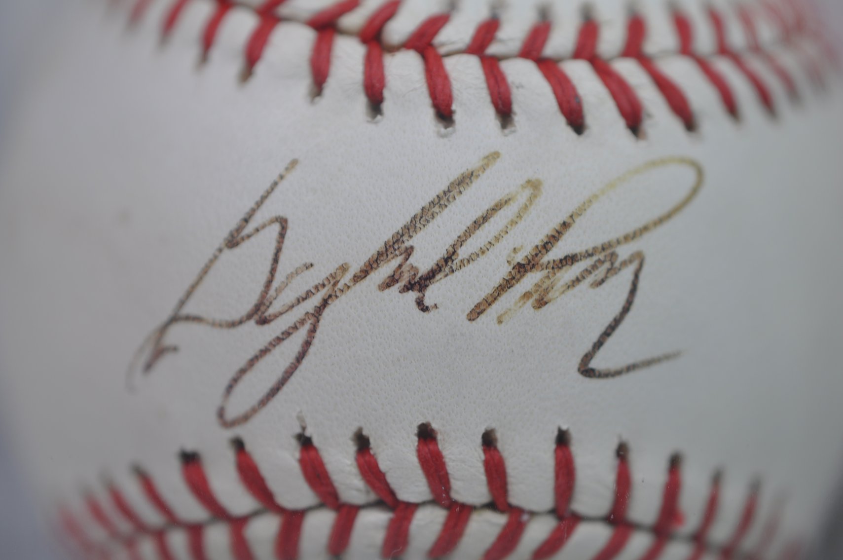 Baseballs Signed by HOF Gaylord Perry and Millie McCovey