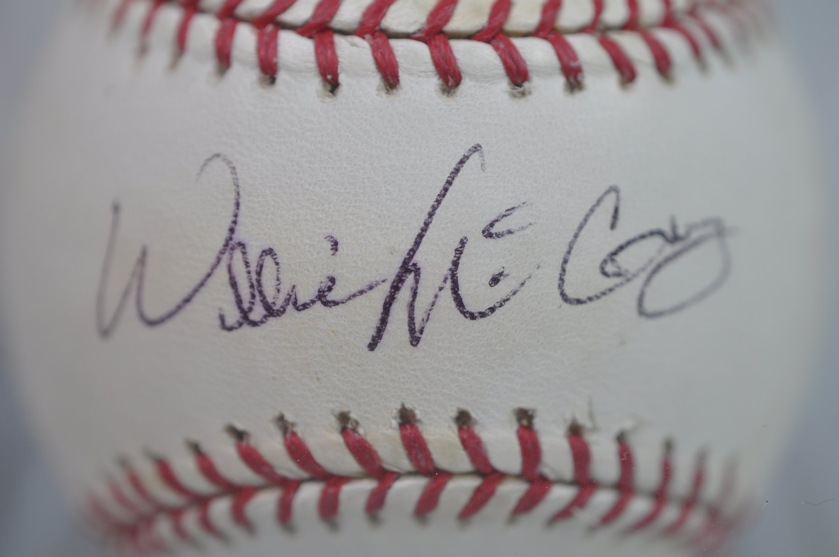 Baseballs Signed by HOF Gaylord Perry and Millie McCovey