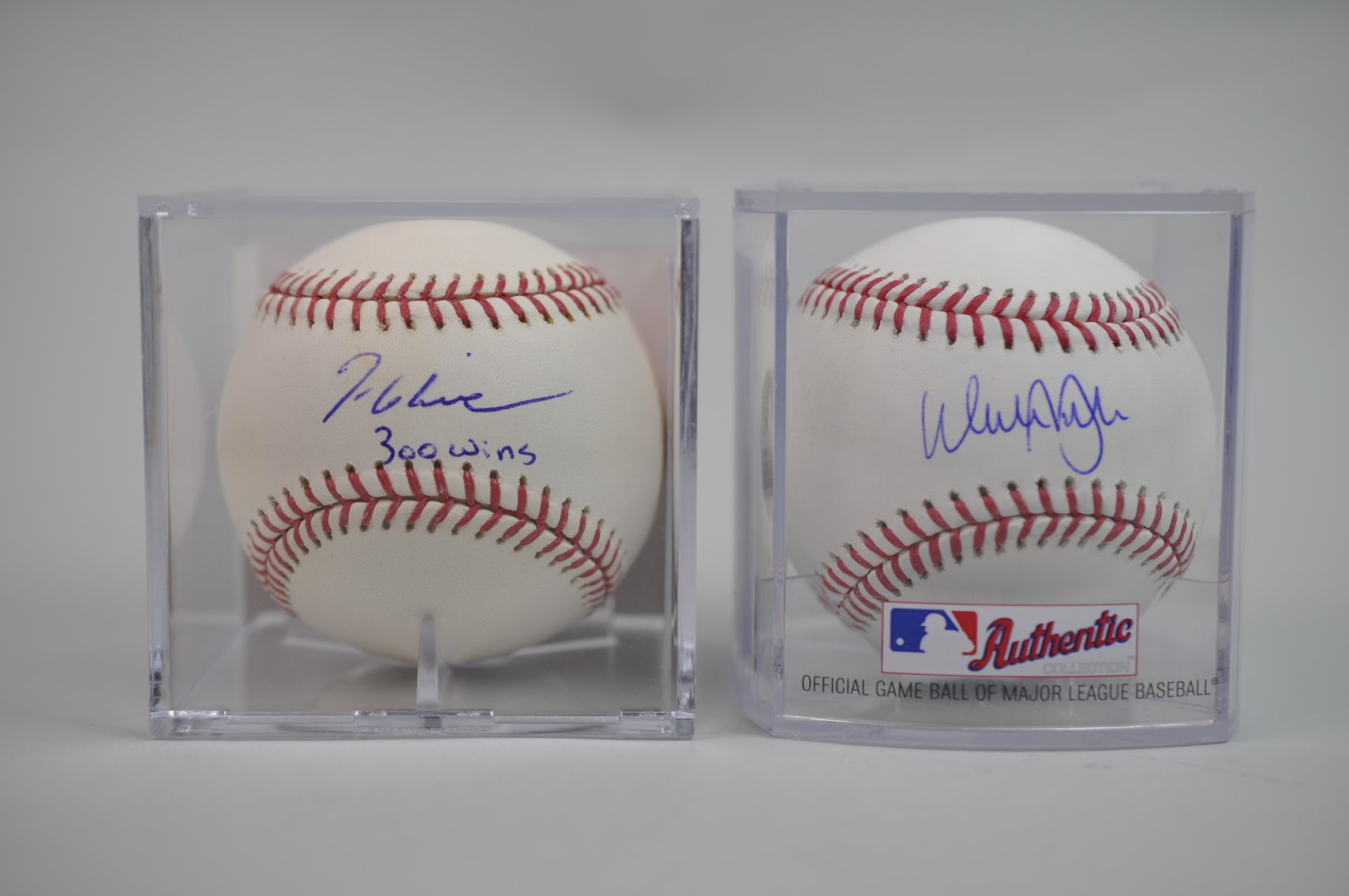 Signed Walker Buehler & Tom Glavine Baseballs