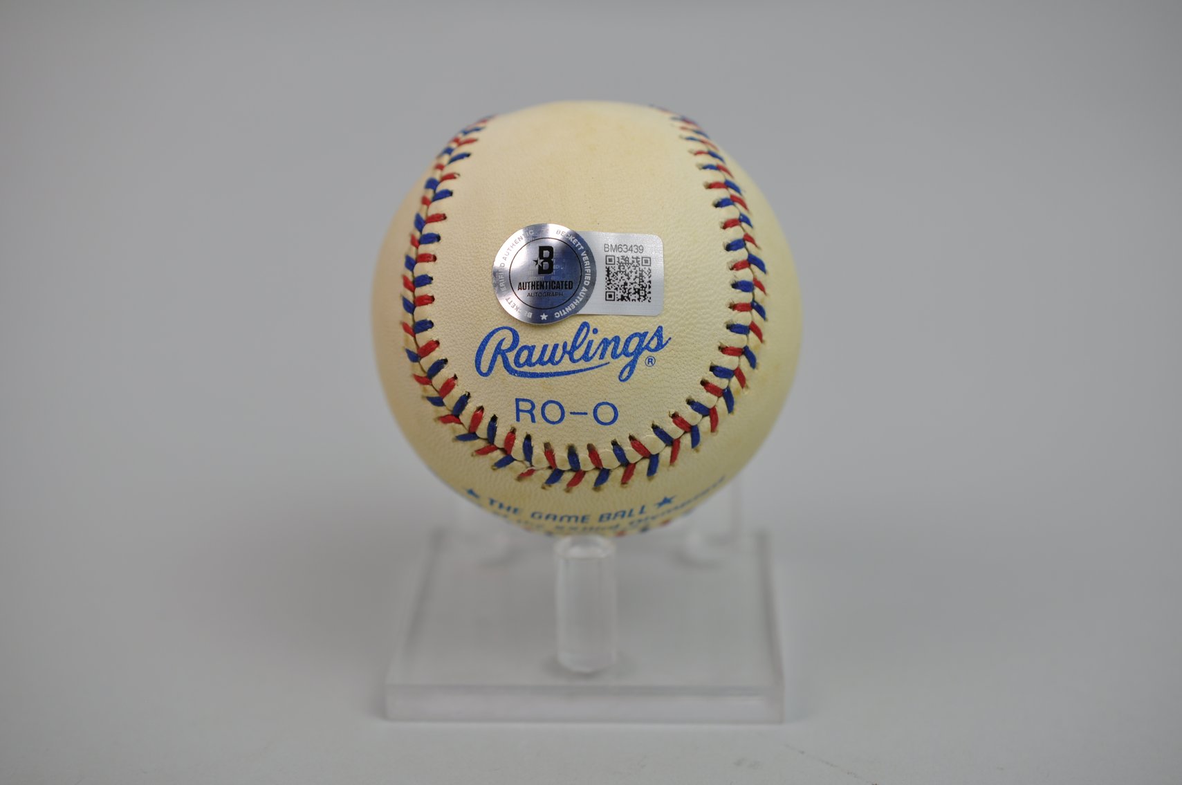 Olympic Baseball Signed by Will Clark in 1984