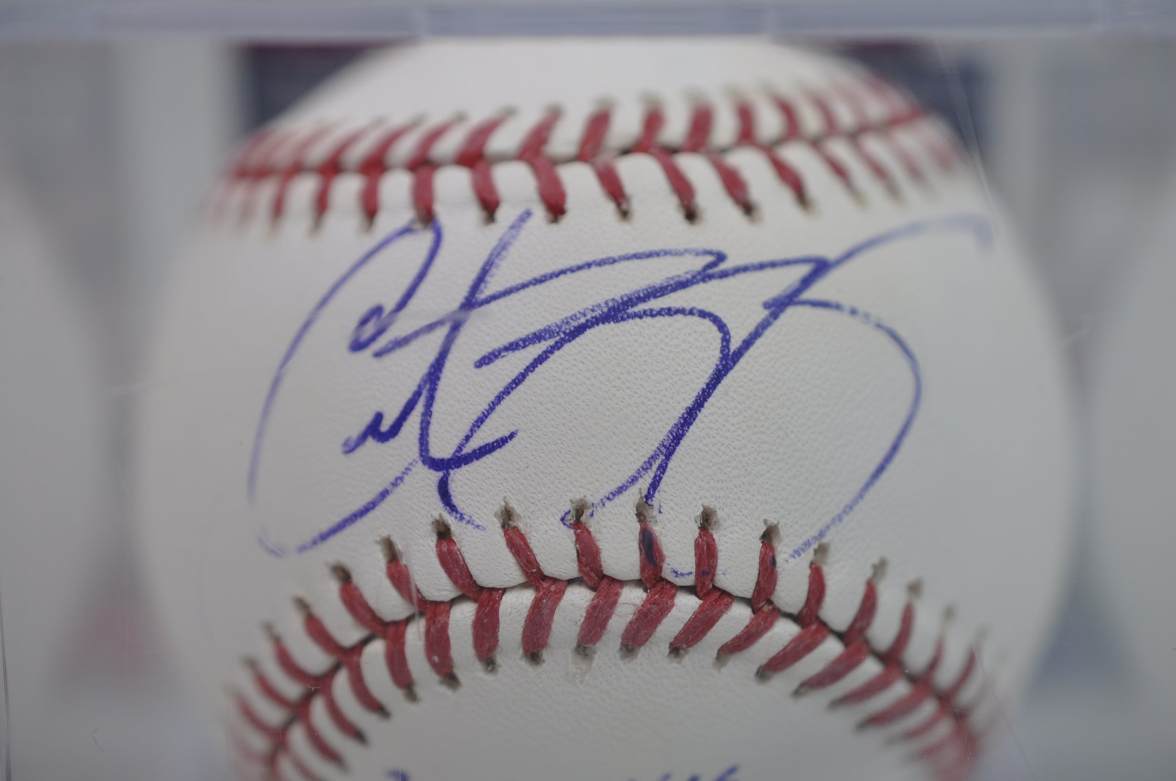 Baseball Inscribed by Curt Schilling