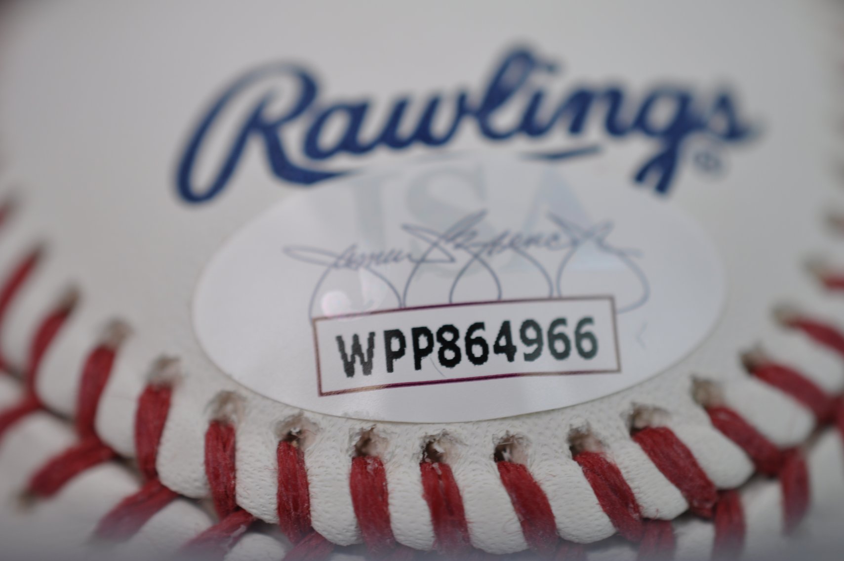 Baseball Inscribed by Curt Schilling