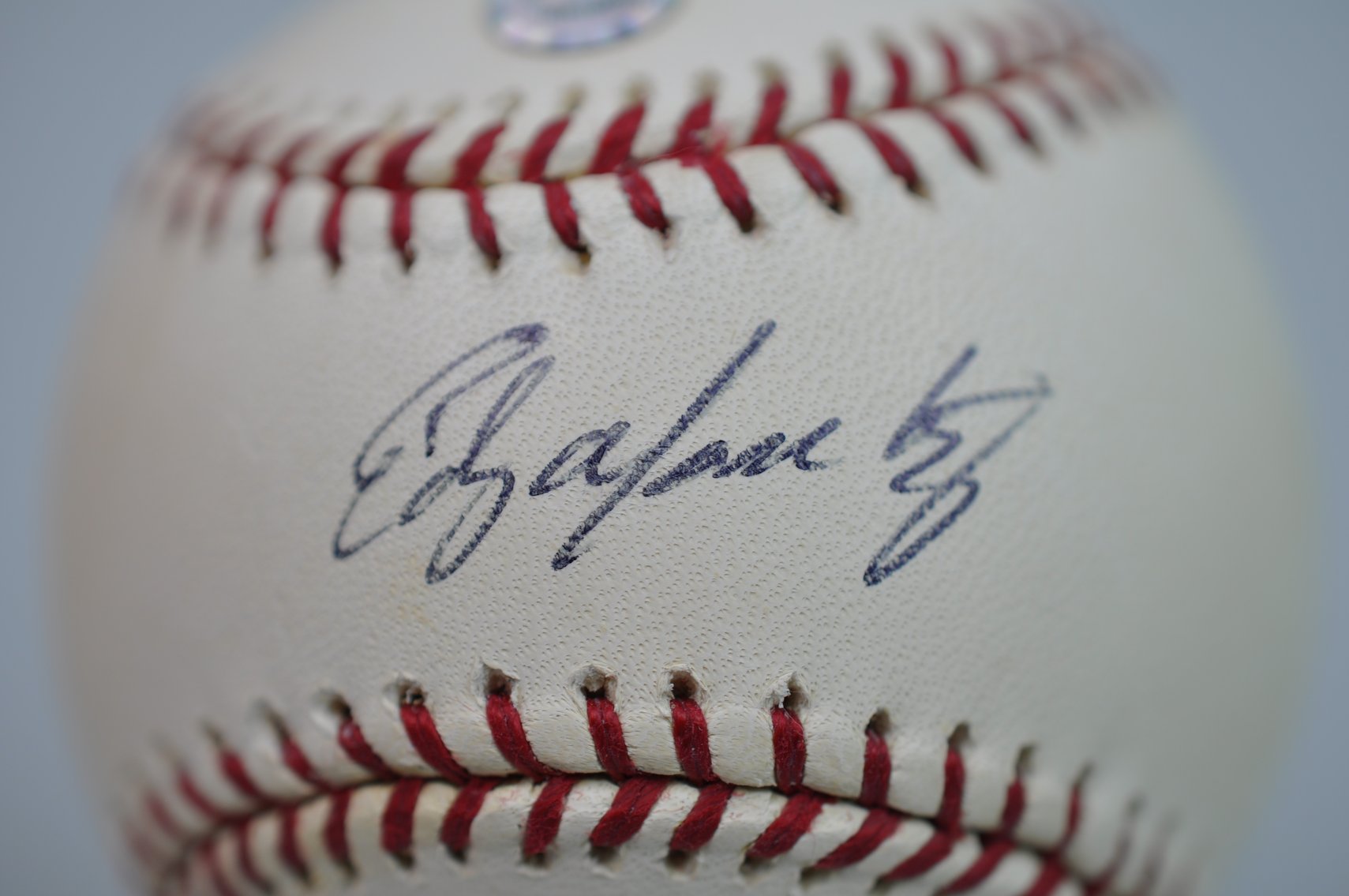 Baseball Signed by Edgar Martinez