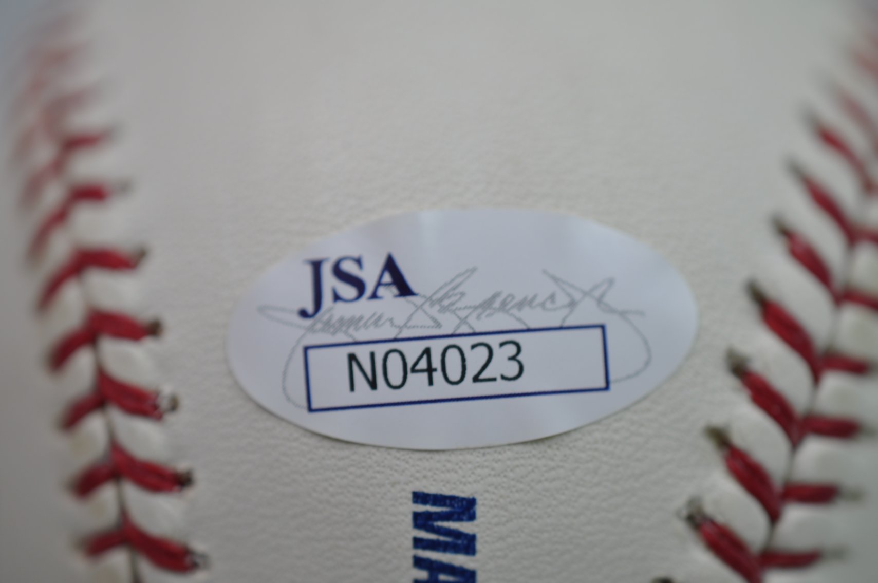 Baseball Signed by Adam Wainwright