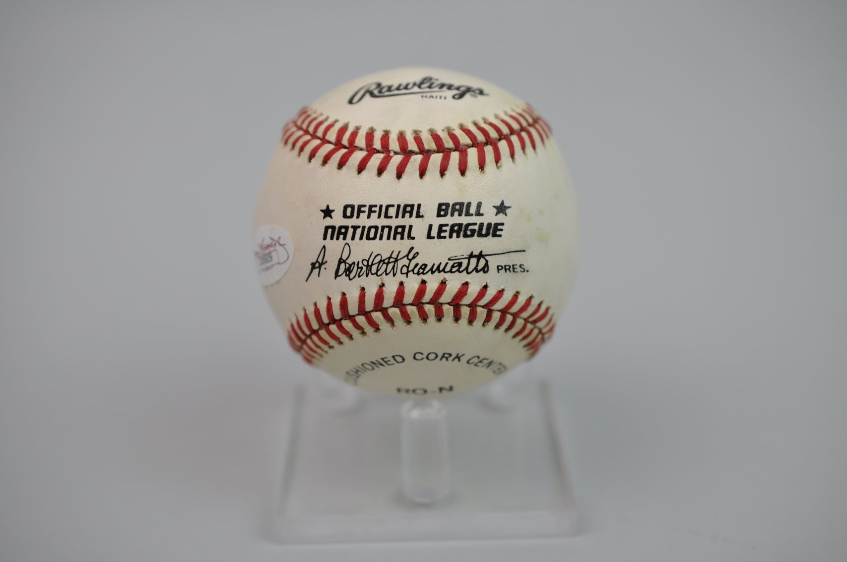 Pete Rose Inscribed Ball in 1985