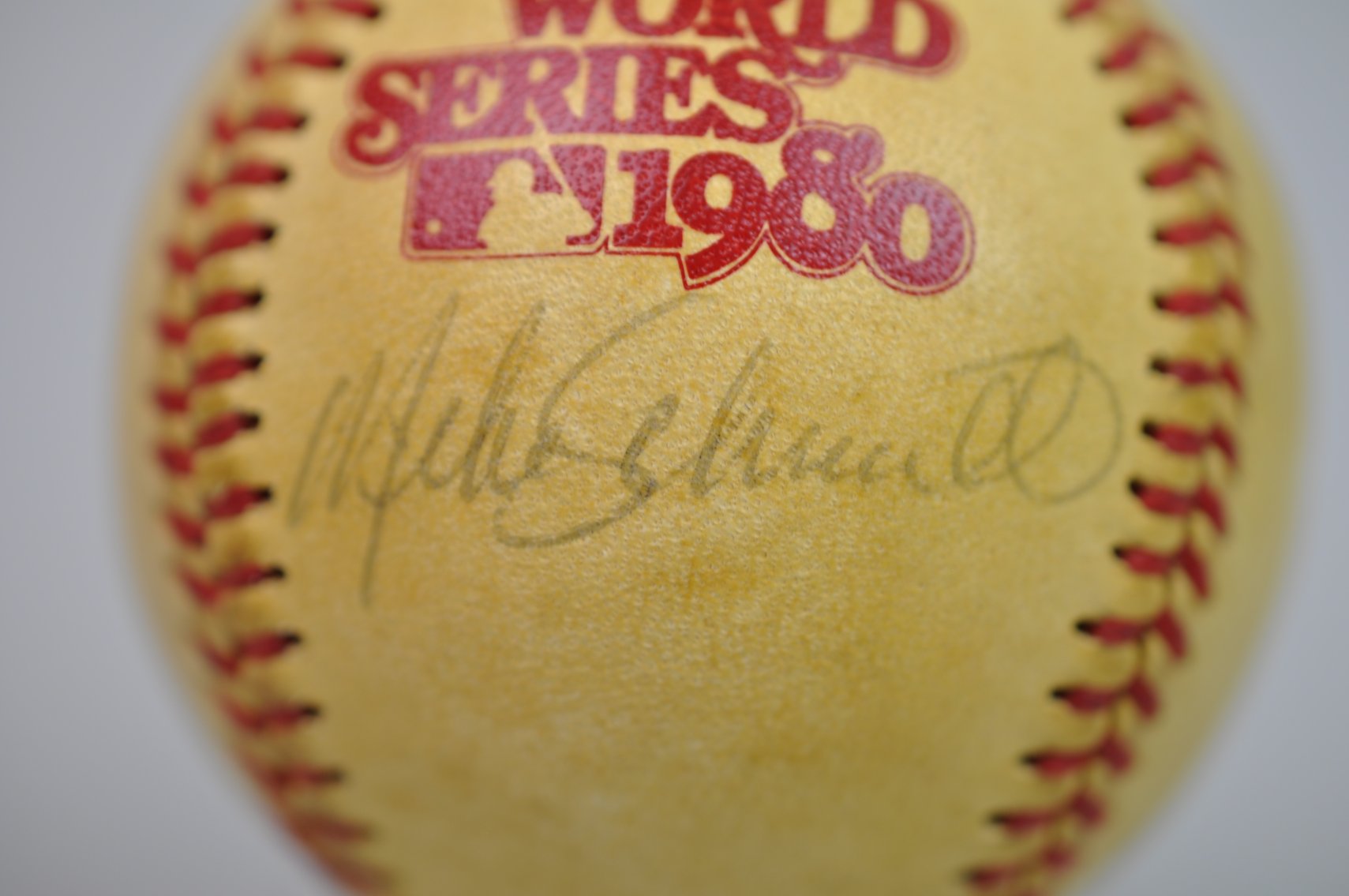 Rose, Carlton & Schmidt Signed Baseball