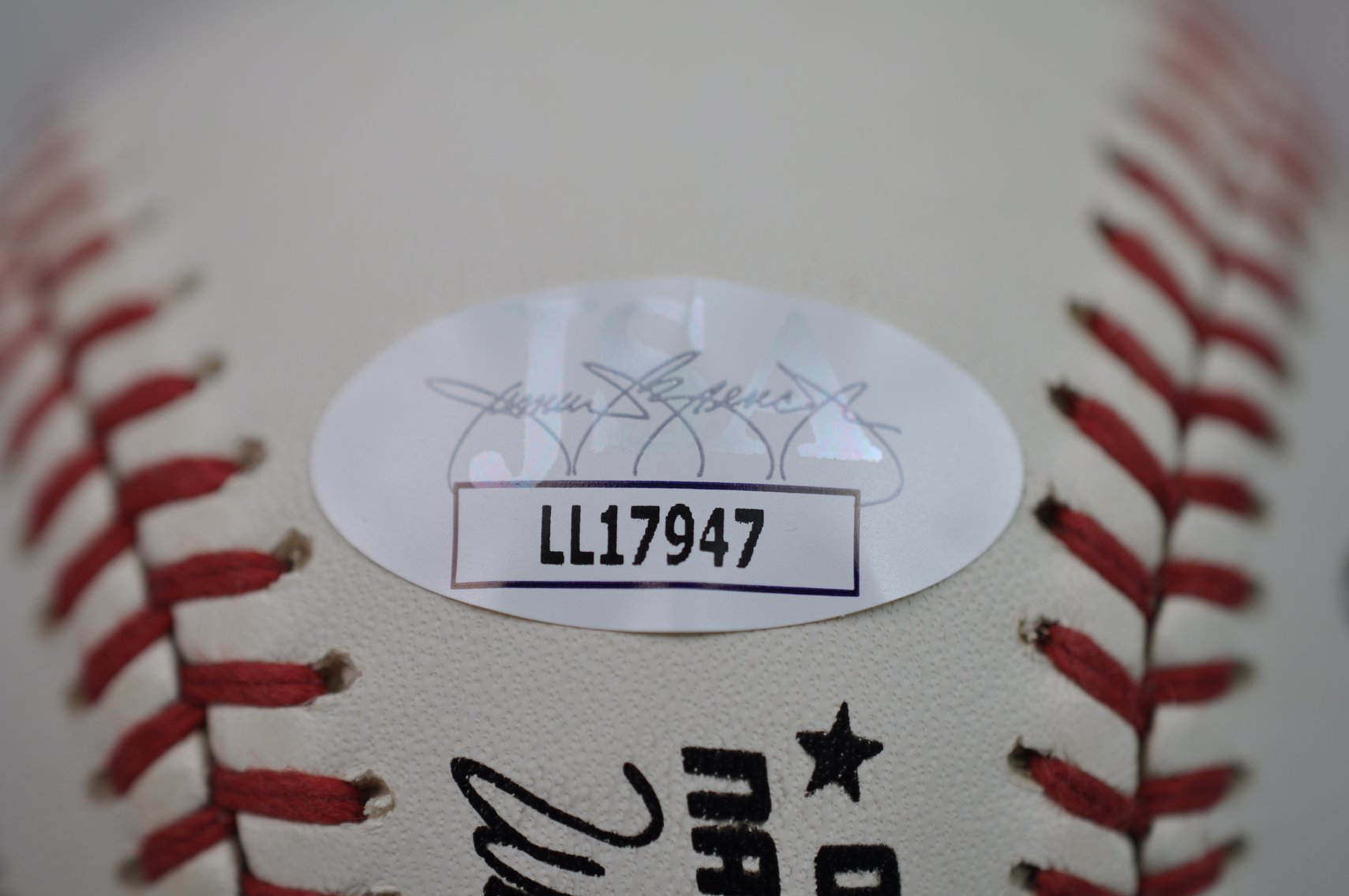 Baseball Sweet Spot Signed by Mike Schmidt