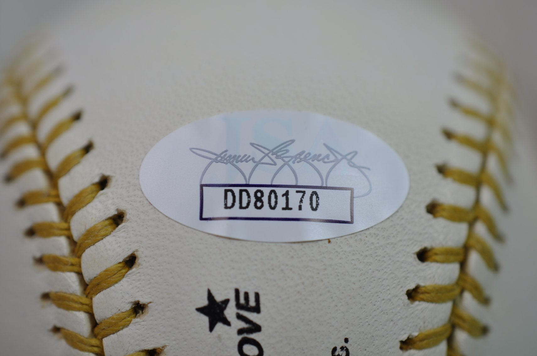 Don Mattingly Signed Golden Glove Ball