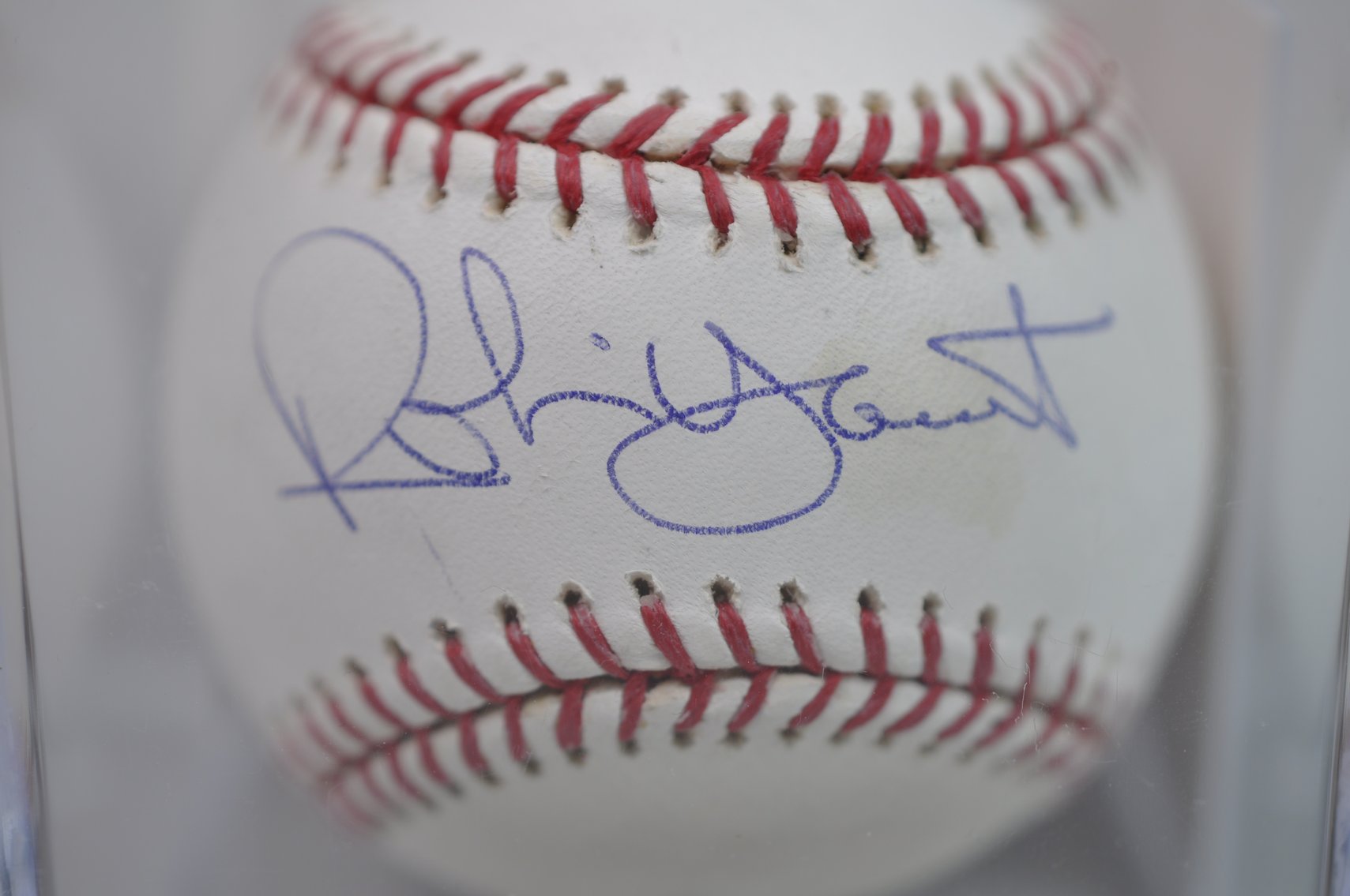 Autographed Baseball by Robin Yount