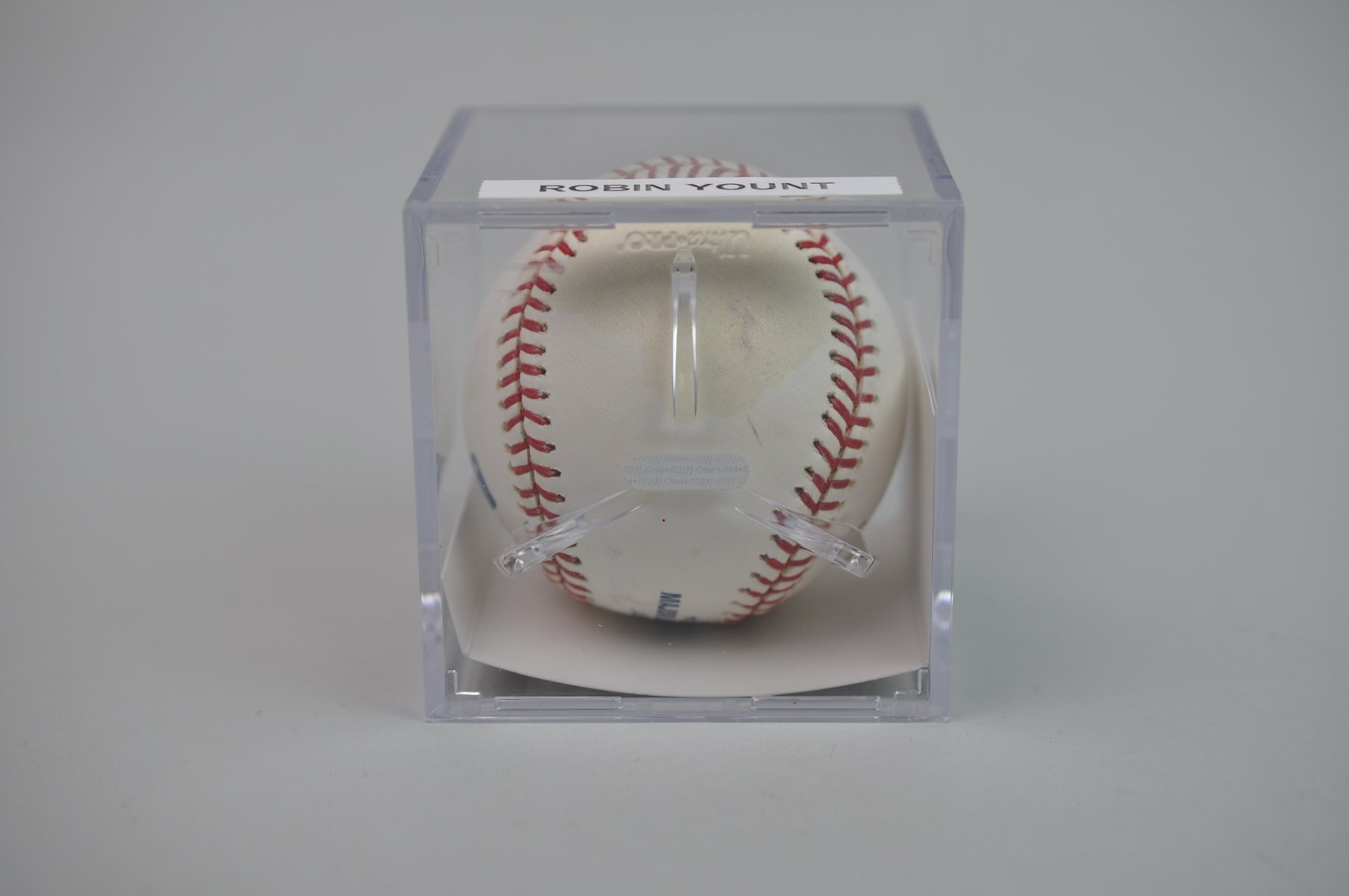 Autographed Baseball by Robin Yount